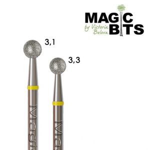 DESGASTADOR MAGIC BITS – DIAMOND BALLS AMARILLO
