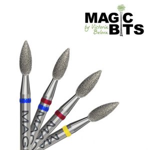 DESGASTADOR MAGIC BITS – FLAME 2.7MM POTBELLIED