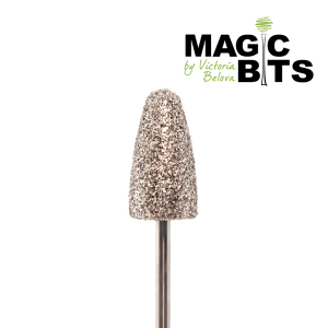 CUTTER MAGIC BITS "SUGAR CONE FOR PEDICURE - STAGE 1 "KERATOSIS REMOVAL" (10 MM) AUSTRIA