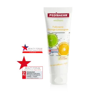 Crema para los pies con aceite de naranja y lima (FUSSCREME ORANGE-LEMONGRASS) 125ML