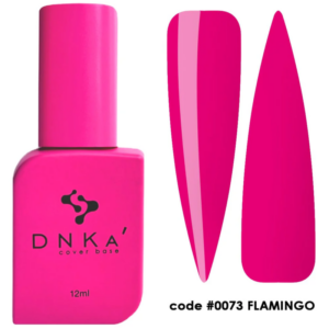 Cover base rubber con color DNKA - 0073 Flamingo - 12 ml