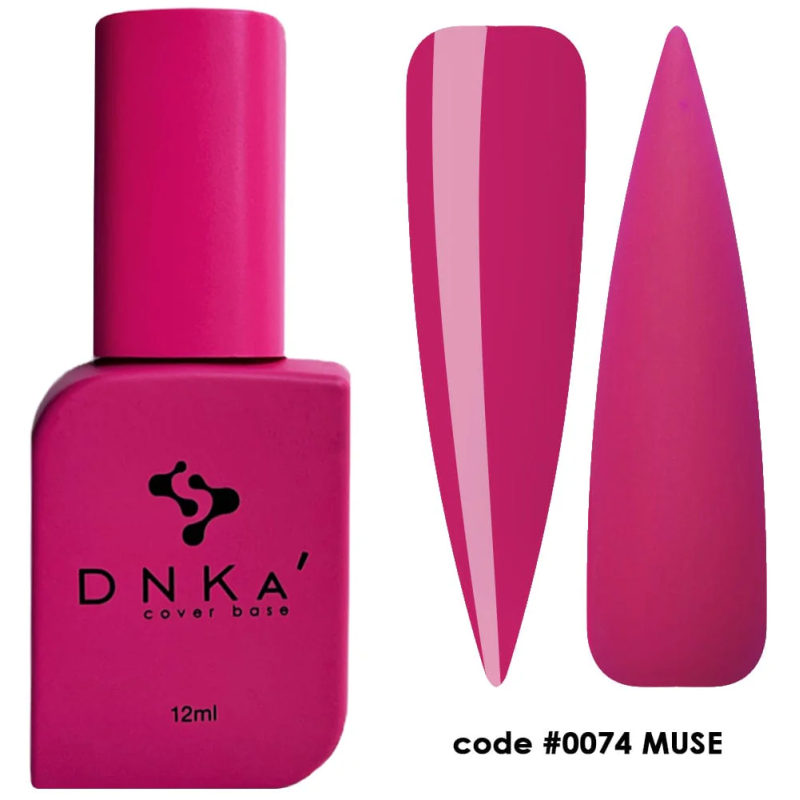 Cover base rubber con color DNKA - 0074 Muse - 12 ml