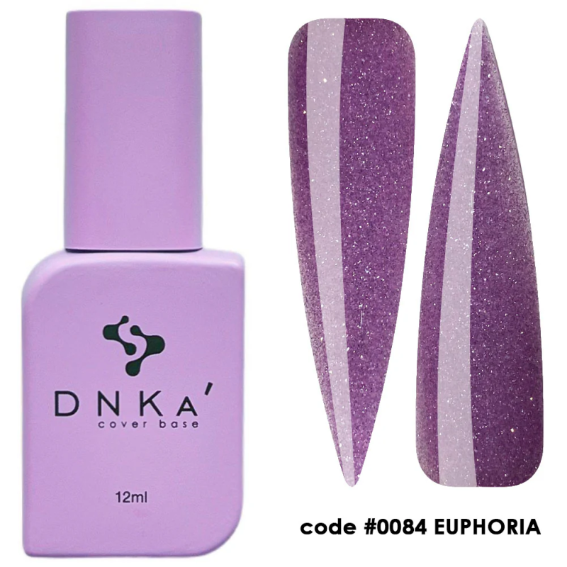 Cover base rubber con color DNKA - 0084 Euphoria - 12 ml