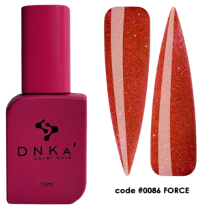 Cover base rubber con color DNKA - 0086 Force - 12 ML