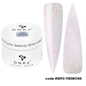 Cover base rubber con color DNKA - 0093 Firework - 30ML