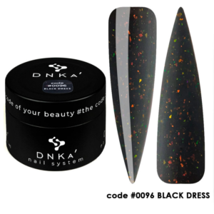 Cover base rubber con color DNKA - 0096 Black Dress - 30ML