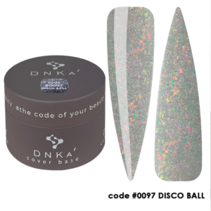 Cover base rubber con color DNKA - 0097 Disco Ball - 30ML