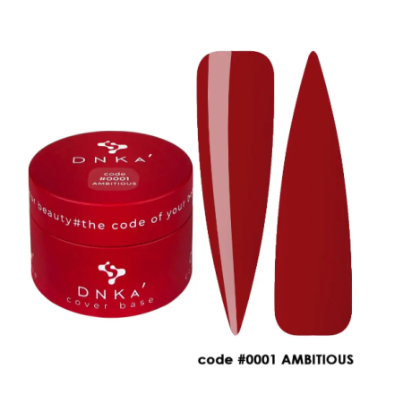 Cover base rubber DNKA - 0001 Ambitious - 30ml