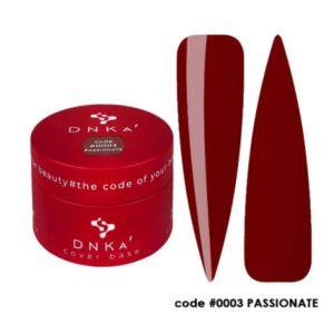 Cover base rubber DNKA - 0003 PASSIONATE - 30ml