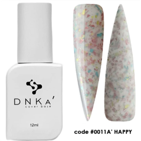 Cover base rubber DNKA - 0011A HAPPY - 12 ML