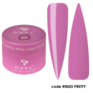 Base rubber DNKA - 0025 Pretty - BASE CON COLOR - 30ML