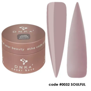 Cover base rubber DNKA - 0032 SOULFUL - 30 ML