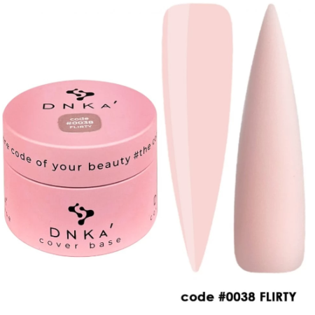 Cover base rubber DNKA - 0038 FLIRTY - 30 ML