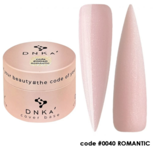 Cover base rubber DNKA - 0040 ROMANTIC - 30 ML