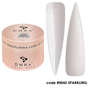 Cover base rubber DNKA - 0042 SPARKLING - 30ML