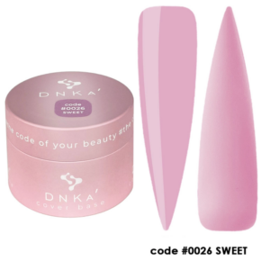 Base rubber DNKA - 0026 Sweet - BASE CON COLOR - 30ML