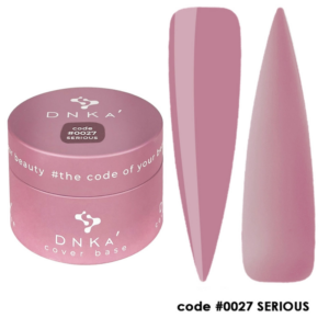 Base rubber DNKA - 0027 Serious - BASE CON COLOR - 30ML