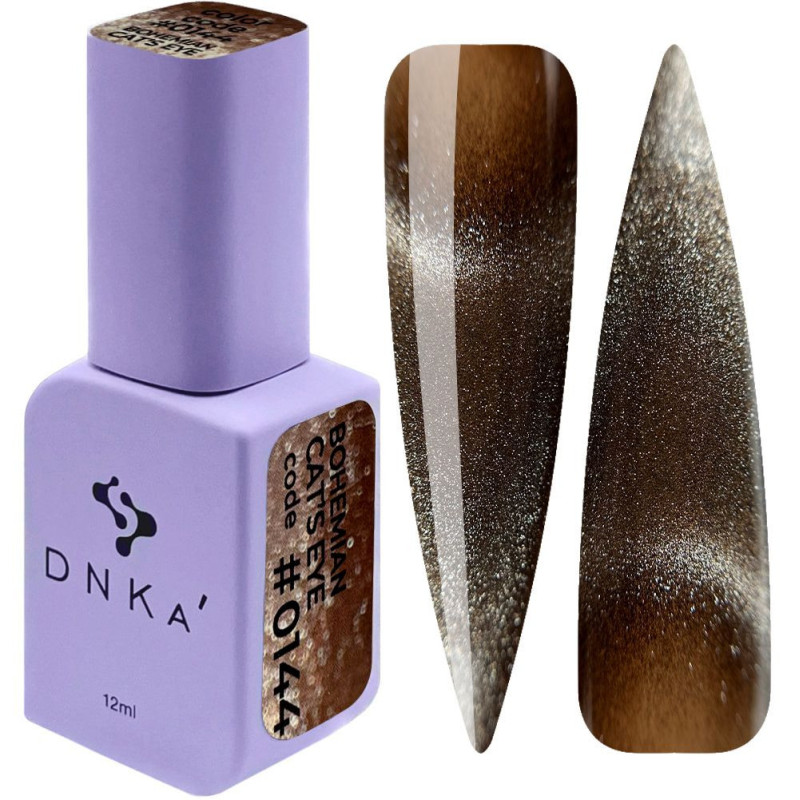 DNKa Gel Polish Cat Eye - 0144, Ojo de Gato - Magnético - NUEVA NUMERACIÓN 0011