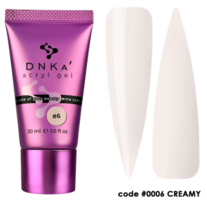 DNKa Acryl Gel - 0006 Creamy - LECHOSO