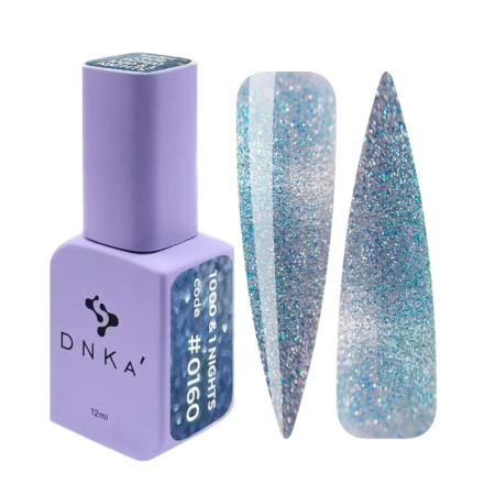 DNKa Gel Polish 0160 REFLECTANTE - OJO DE GATO SUTIL - MAGNÉTICO - NUEVA NUMERACIÓN 0027