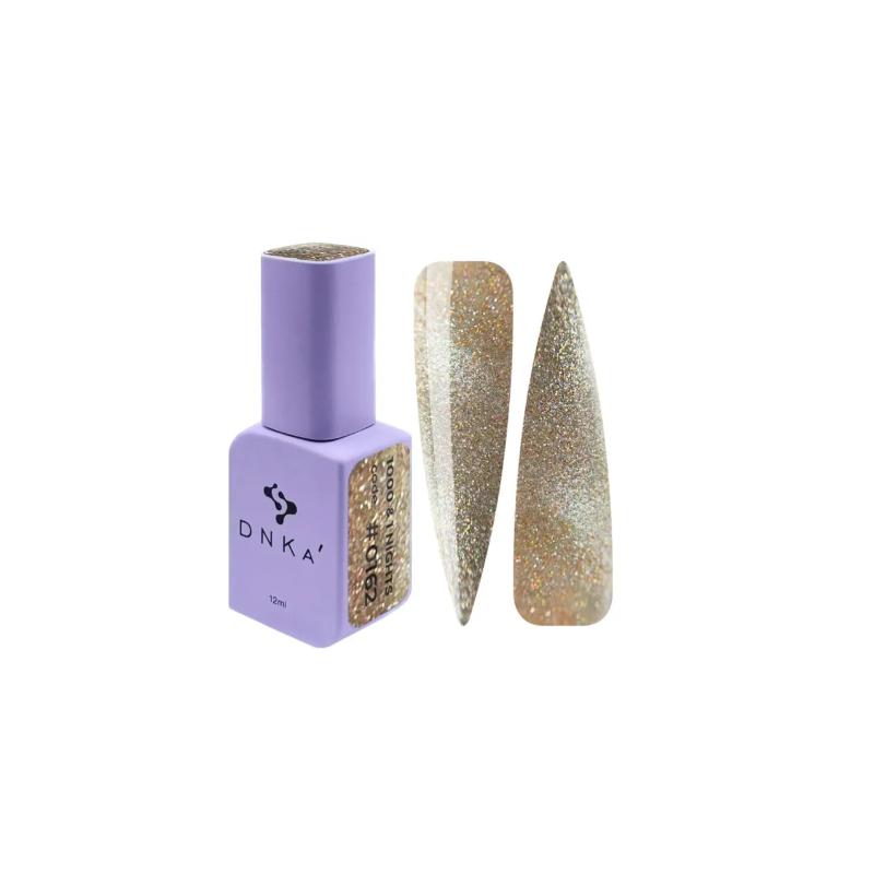 DNKa Gel Polish 0162 REFLECTANTE - OJO DE GATO SUTIL - MAGNÉTICO - NUEVA NUMERACIÓN 0029