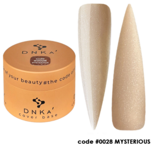Base rubber DNKA - 0028 Mysterious - BASE CON COLOR - 30ML