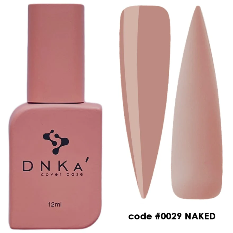 Base rubber DNKA - 0029 Naked - BASE CON COLOR - 12 ml