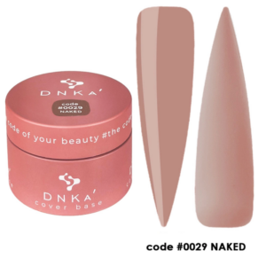 Base rubber DNKA - 0029 Naked - BASE CON COLOR - 30ML