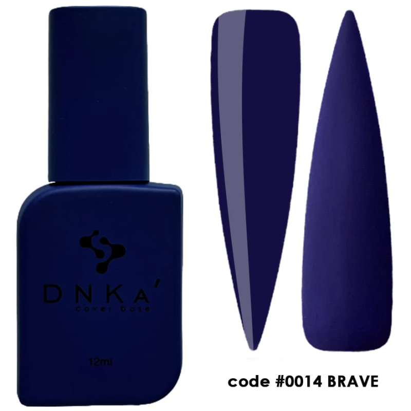 Base rubber DNKA -0014 BRAVE- BASE CON COLOR AZUL - 12 ml