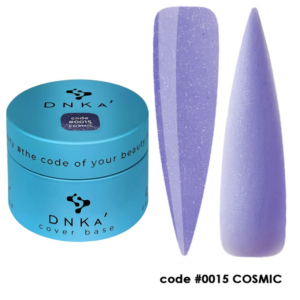 Base rubber DNKA -0015 COSMIC - BASE CON COLOR - 30ML