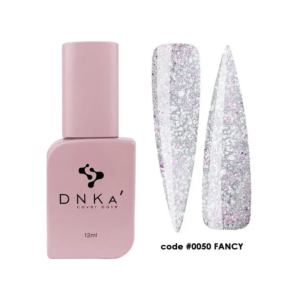 Cover Base DNKa - 0050 Fancy - 12 ML - base rubber con glitter
