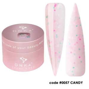 Cover base rubber con color DNKA - 0057 Candy - 30ML