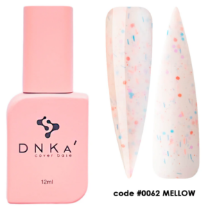 Cover base rubber con color DNKA - 0062 Mellow - 12 ml