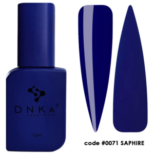 Cover base rubber con color DNKA - 0071 Saphire - 12 ml