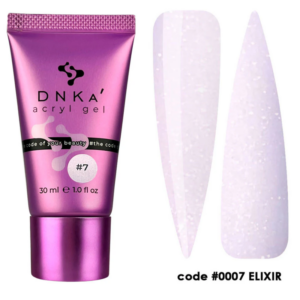 DNKa Acryl Gel - 0007 Elixir - COVER GLITTER